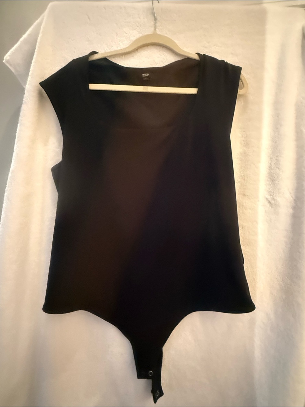 Express black Women's Sleeveless Bodysuit Top